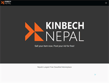 Tablet Screenshot of kinbechnepal.com